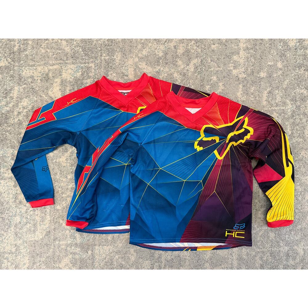 Fox Racing Kids MX Jersey Lot (2) – Size KS – HC Performance Racewear